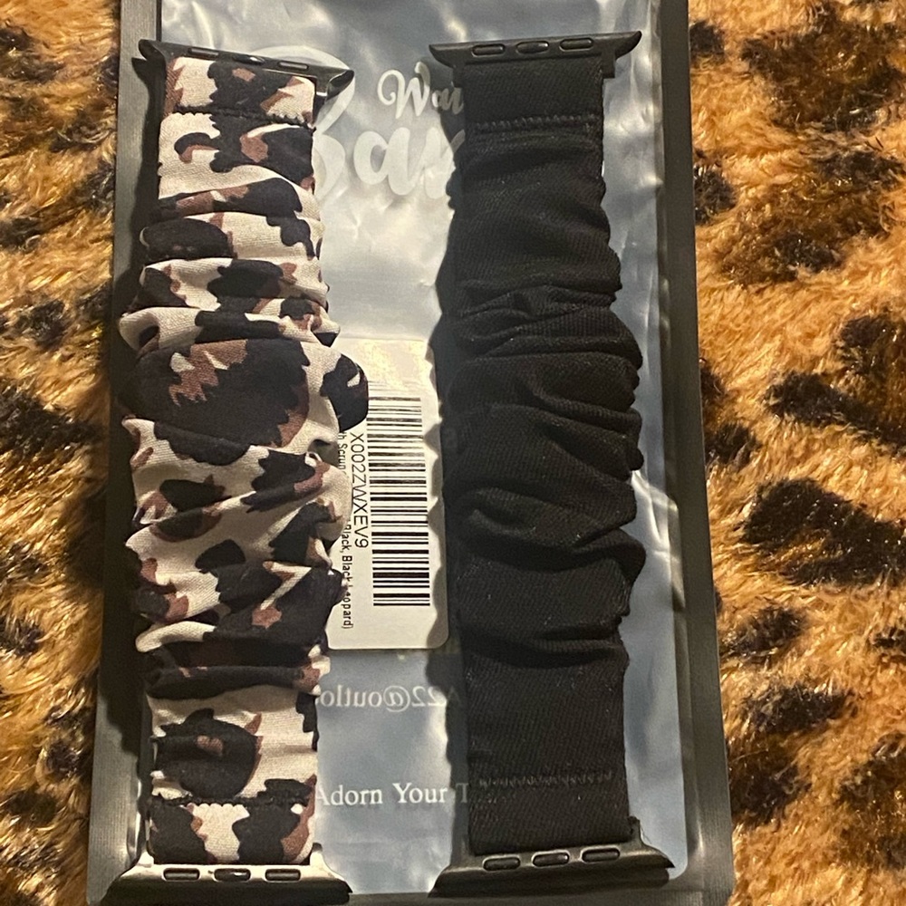 Two Apple Watch bands